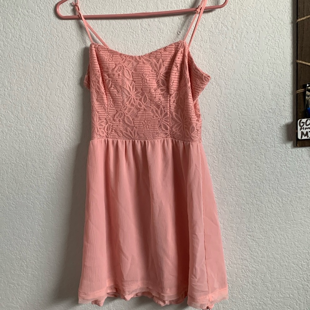 Pink formal dress